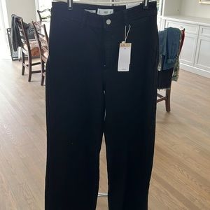 Mango Never Worn Culotte black jeans